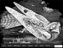 Tablet Screenshot of nightjarapothecary.net